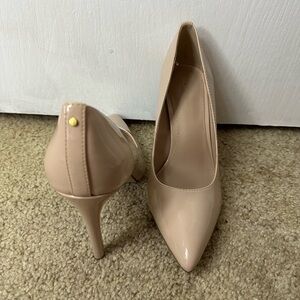 BCBGeneration Nude Patent Heel Size 10